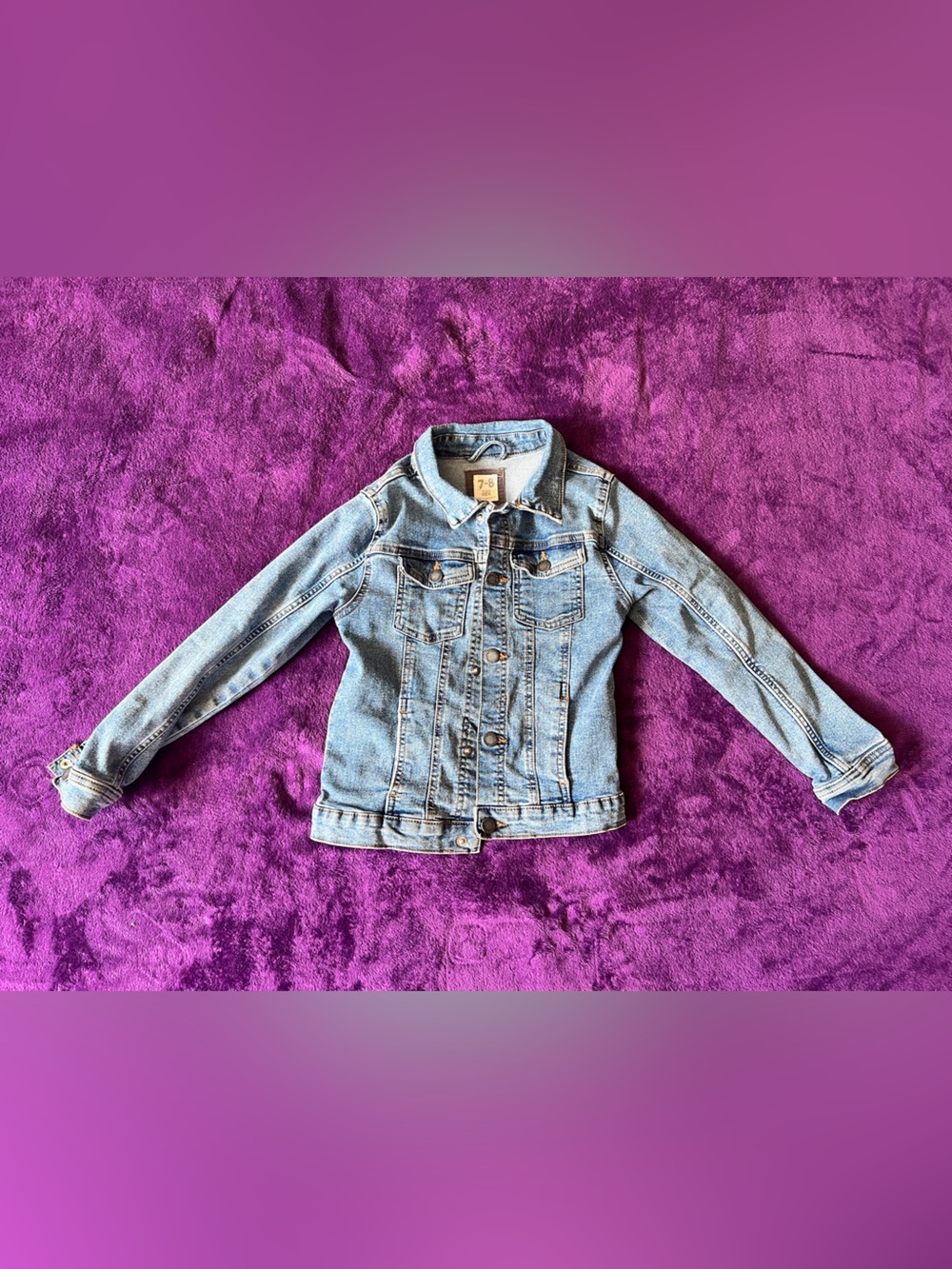 OshKosh B'gosh Light Blue Denim Jacket for Kids Size 8